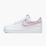 Кросівки Nike Air Force 1 Low Just Do It White Noble Green Metallic Silver University Red | DQ0791-100 DQ0791-100 фото
