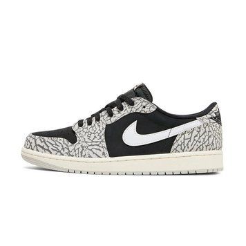 Кросівки Air Jordan 1 Retro Low OG 'Black Cement'| CZ0790-001 CZ0790-001 фото