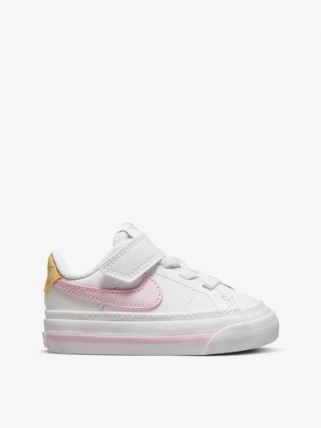Дитячі кросівки Nike Court Legacy TD 'White Pink Foam'| DA5382-115 DA5382-115 фото