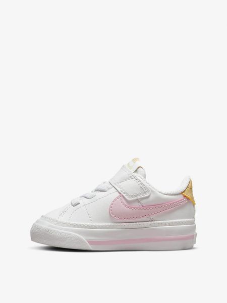 Дитячі кросівки Nike Court Legacy TD 'White Pink Foam'| DA5382-115 DA5382-115 фото