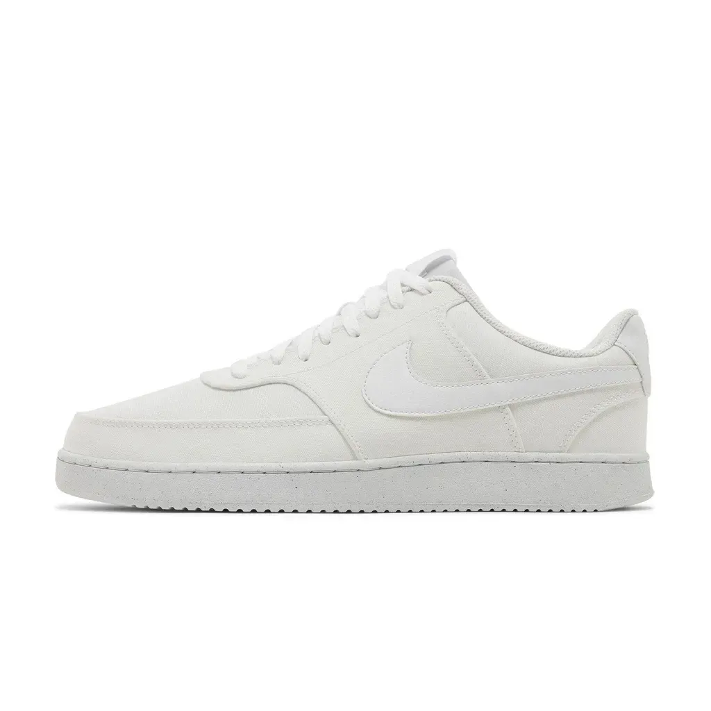 Nike Court Vision Low Canvas Next Nature 'Triple White'
