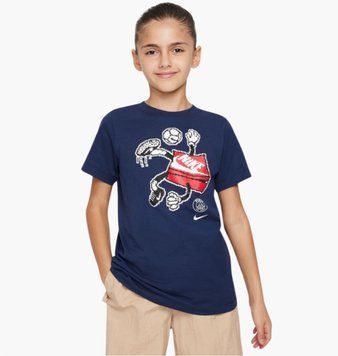 Дитяча футболка Nike PSG U NK CHARACTER TEE | FZ0166-410 FZ0166-410 фото