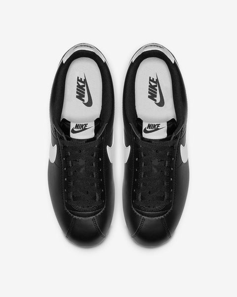 Жіночі кросівки Nike Classic Cortez Leather 'Black White'| 807471-010 807471-010 фото
