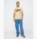 Чоловіча футболка Gap Everyday Soft Logo T-Shirt Beige L | 855769181 855769181 фото 1