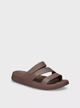Жіночі сандалі Crocs Getaway Strappy MtP W4 (33-34) | 209587-0LF-TRUFFLE 209587-0LF-TRUFFLE фото