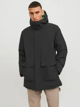 Чоловіча куртка Jack & Jones Jjtate | 12235845-BLACK 12235845-BLACK фото