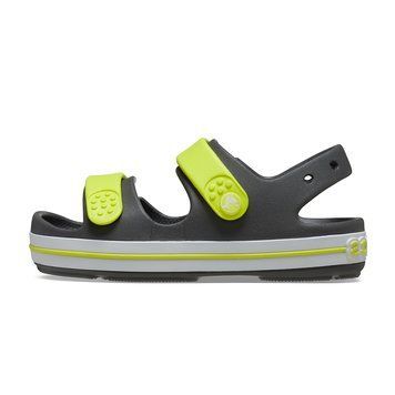 Дитячі сандалі Crocs Crocband Cruiser Sandal T | 209424-1NJ-SLATE GREY/ACI 209424-1NJ-SLATE GREY/ACI фото