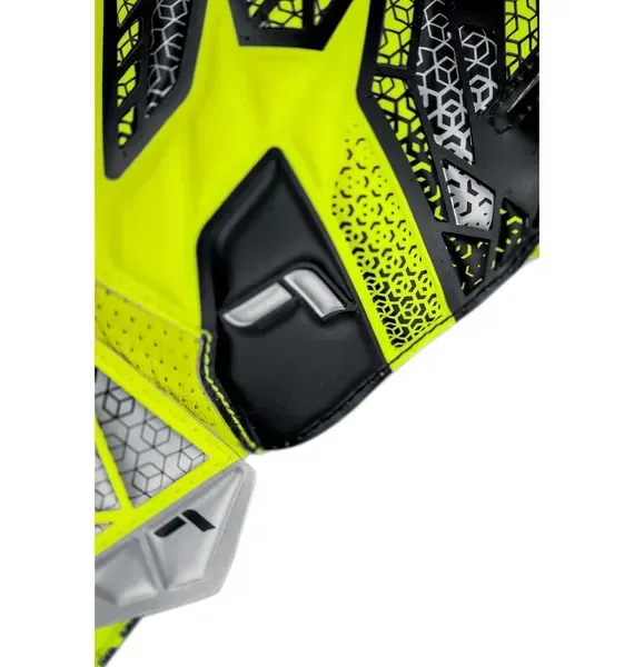 Дитячі воротарські рукавички Reusch Attrakt Solid Junior Yellow | 5572515-2014 фото