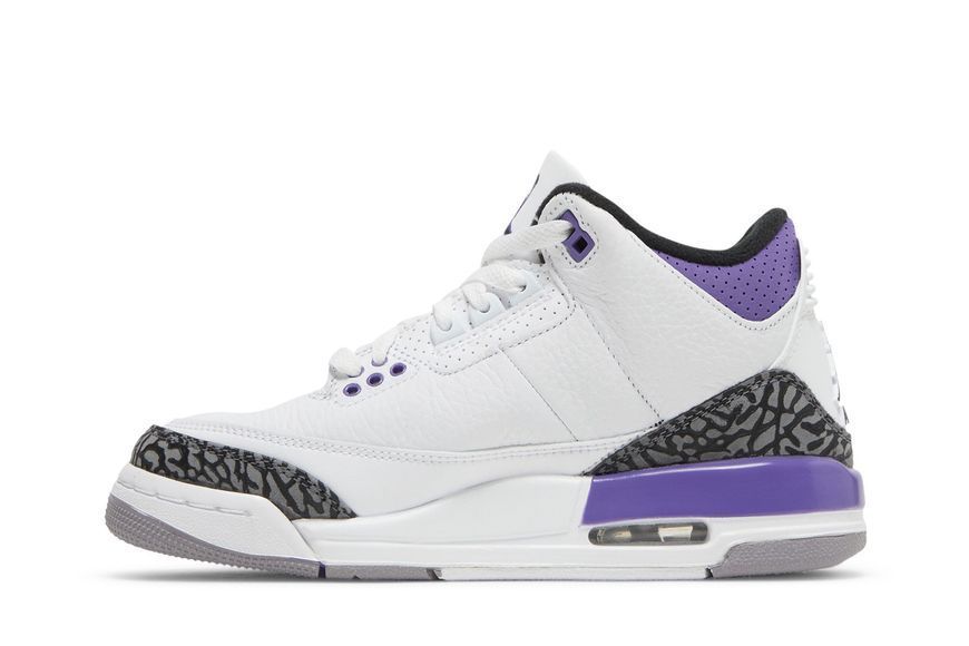 Підліткові кросівки Air Jordan 3 Retro GS 'Dark Iris'| DM0967-105 DM0967-105 фото