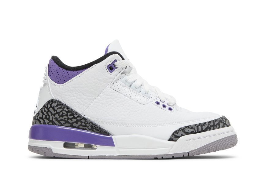 Підліткові кросівки Air Jordan 3 Retro GS 'Dark Iris'| DM0967-105 DM0967-105 фото
