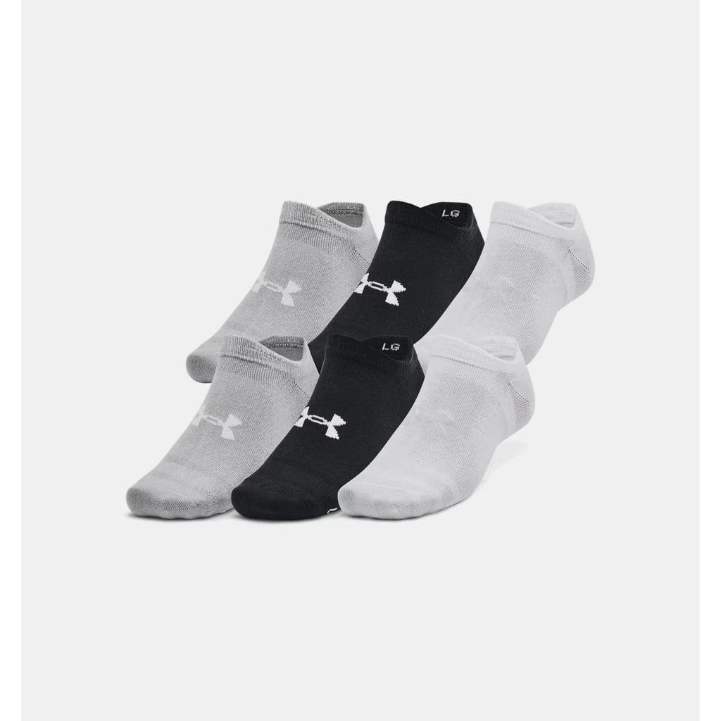 Шкарпетки Under Armour Essential Unisex 6-Pack No-Show Socks | 1382611-002