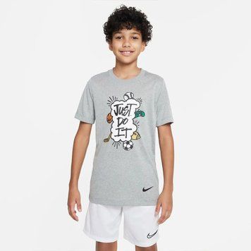 Дитяча футболка Nike Dri-FIT Just Do It Multi Sport Tee Grey | DX9534-074 DX9534-074 фото