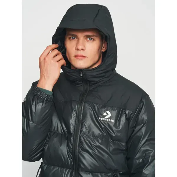 Чоловіча куртка Converse Mens Woven Down Jacket | 10025252-001 фото
