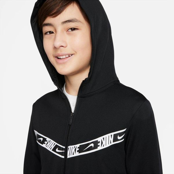Підлітковий худі Nike B NSW REPEAT PK FZ HOODIE | DQ5100-010 DQ5100-010 фото