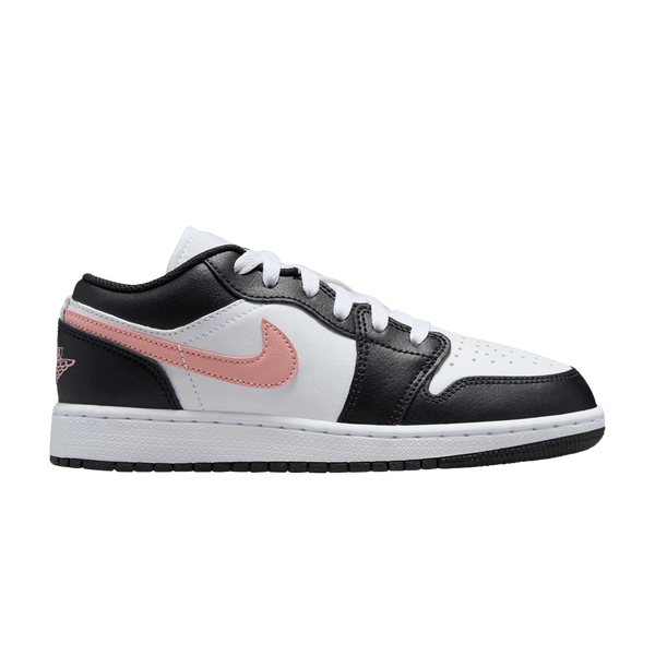 Підліткові кросівки Air Jordan 1 Low GS 'Black Rust Pink'| 553560-165 553560-165 фото