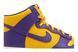 Чоловічі кросівки Nike Dunk High 'Lakers'| DD1399-500 фото 3