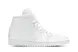 Жіночі кросівки Air Jordan 1 Mid 'Triple White'| BQ6472-111 фото 2