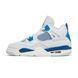 Підліткові кросівки Air Jordan 4 Retro GS 2024 'Military Blue'| HF4281-141 HF4281-141 фото 1