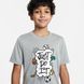 Дитяча футболка Nike Dri-Fit Just Do It Multi Sport Tee Grey | DX9534-074 DX9534-074 фото 3