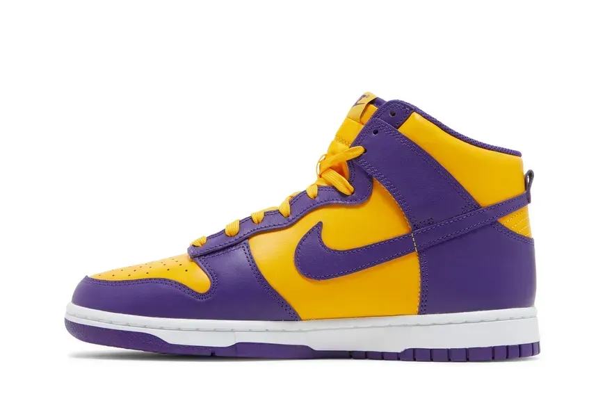 Чоловічі кросівки Nike Dunk High 'Lakers'| DD1399-500 фото