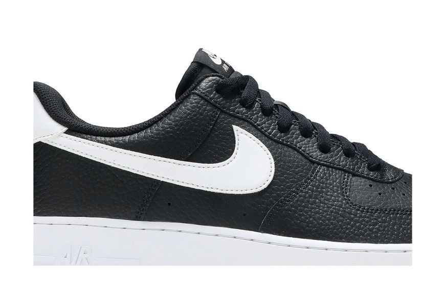Чоловічі кросівки Nike Air Force 1 '07 'Black White Tumbled'| CT2302-002 CT2302-002 фото