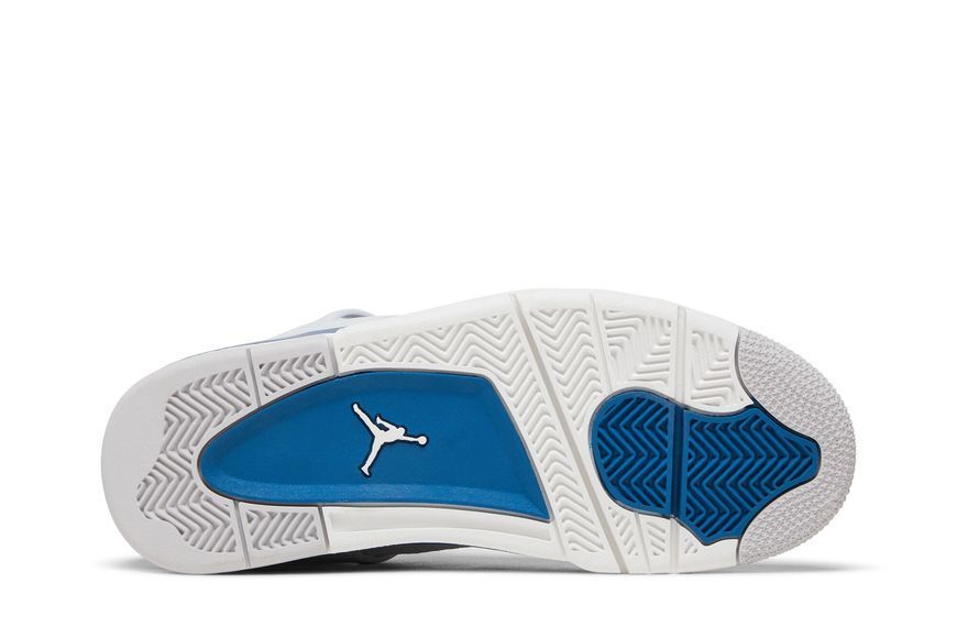 Підліткові кросівки Air Jordan 4 Retro GS 2024 'Military Blue'| HF4281-141 HF4281-141 фото