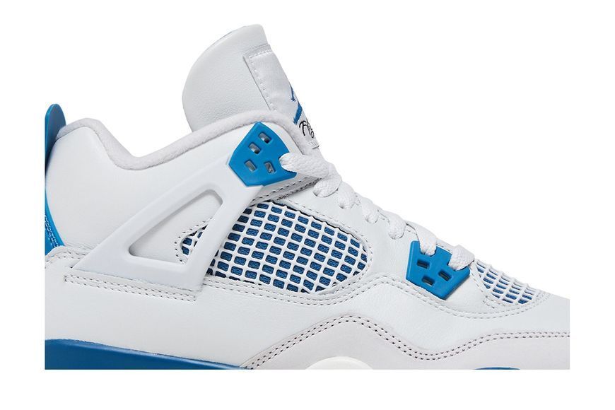 Підліткові кросівки Air Jordan 4 Retro GS 2024 'Military Blue'| HF4281-141 HF4281-141 фото