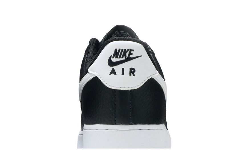 Чоловічі кросівки Nike Air Force 1 '07 'Black White Tumbled'| CT2302-002 CT2302-002 фото