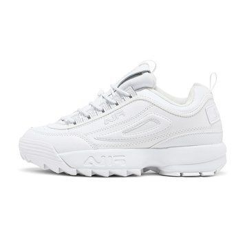Жіночі кросівки FILA Disruptor 2 Premium 'Triple White'| 5VF80170-100 5VF80170-100 фото