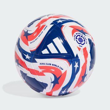 Футбольний м'яч adidas MUNDIAL DE CLUBES FIFA 25 LEAGUE 'White / Power Blue / Lucid Red / Silver Metallic'| JD3824 JD3824 фото