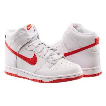 Підліткові кросівки Nike Dunk High GS 'White Picante Red'| DB2179-111 DB2179-111 фото