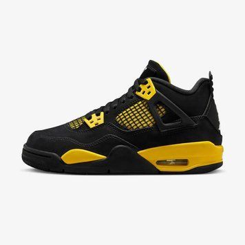 Підліткові кросівки Jordan 4 Retro GS 2023 'Thunder'| 408452-017 408452-017 фото