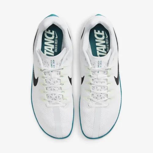 Чоловічі кросівки Nike Air Zoom Rival Distance Spikes 'White Bright Spruce Vapor Green Black'| FZ9653-102 FZ9653-102 фото