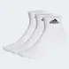 Шкарпетки adidas THIN AND LIGHT ANKLE SOCKS 3 PAIRS 'White / Black'| HT3468
