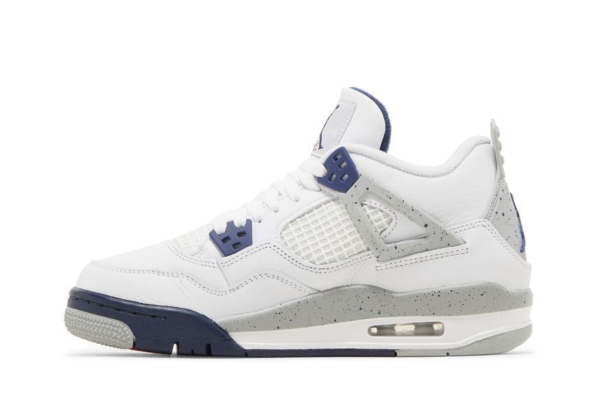 Підліткові кросівки Nike 4 Retro GS 'Midnight Navy'| 408452-140 408452-140 фото