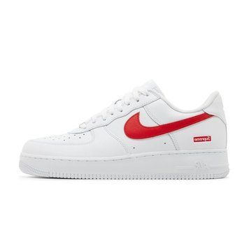 Кросівки Nike Supreme x Air Force 1 Low 'Box Logo - Speed Red'| CU9225-101 CU9225-101 фото
