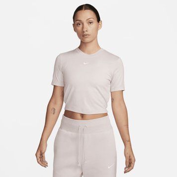 Жіноча футболка Nike W NSW ESSNTL SLM CRP | FB2873-019 FB2873-019 фото