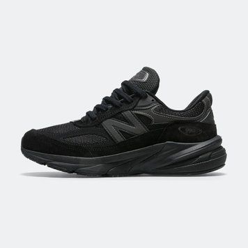 Чоловічі кросівки New Balance 990v6 Made in USA 'Triple Black'| U990BB6 U990BB6 фото