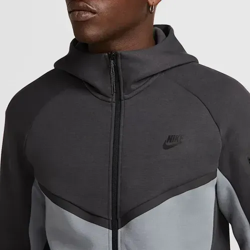 Чоловічий худі Nike Sportswear Tech Fleece Windrunner 'Anthracite/Cool Grey/Black' | HV0949-061 HV0949-061 фото