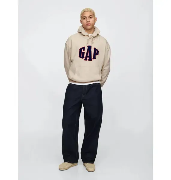 Чоловічий худі Gap Vintagesoft Beige | F36-070 фото