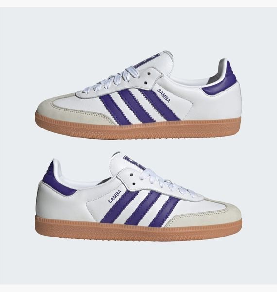Жіночі кросівки adidas Wmns Samba OG 'White Energy Ink Gum'| IF6514 IF6514 фото