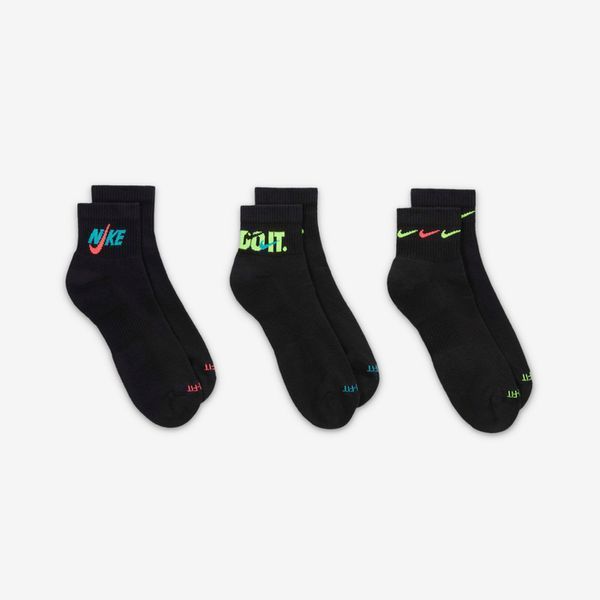 Шкарпетки Nike Everyday Plus Cushioned Ankle (3 ) | DH3827-910 DH3827-910 фото