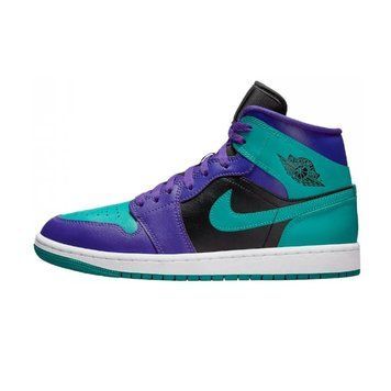 Жіночі кросівки Air Jordan Wmns 1 Mid 'Black Grape'| BQ6472-502 BQ6472-502 фото