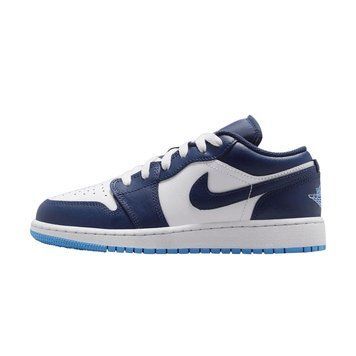 Підліткові кросівки Air Jordan 1 Low GS 'Midnight Navy University Blue'| 553560-404 553560-404 фото