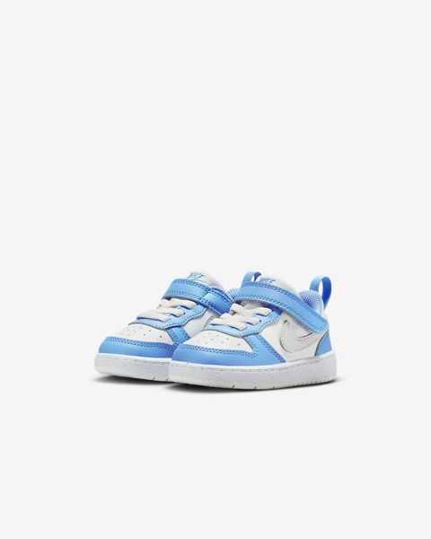 Кросівки Nike Court Borough Low Recraft White/Light Blue | DV5458-128 DV5458-128 фото