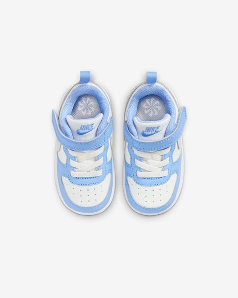 Кросівки Nike Court Borough Low Recraft White/Light Blue | DV5458-128 DV5458-128 фото