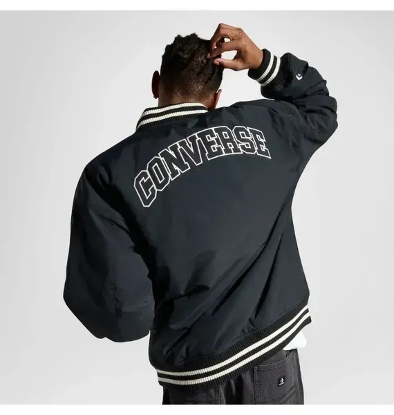 Чоловіча куртка Converse Mens Woven Coat Blue | 10026976-001 фото
