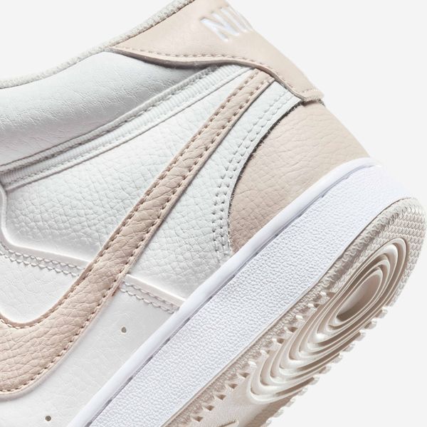 Жіночі кросівки Nike Court Vision Mid 'White Light Orewood Brown'| CD5436-106 CD5436-106 фото