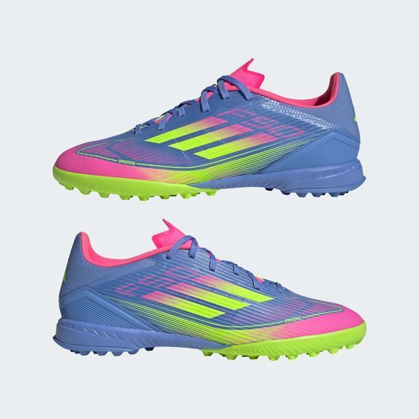 Сороконіжки adidas F50 LEAGUE TURF 'Blue Fusion / Lucid Lemon / Lucid Pink'| IE1230 IE1230 фото