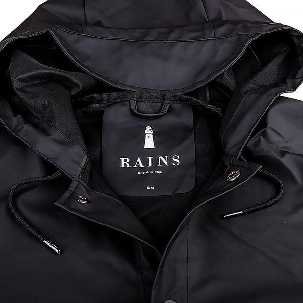 Куртка Rains Jackets | 1826-BLACK 1826-BLACK фото